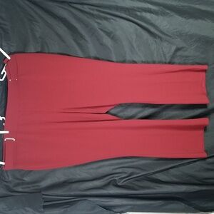 89th & MadisonMillennium Stretch Paperclip Grommet Ankle Little  Maroon. Size 3X